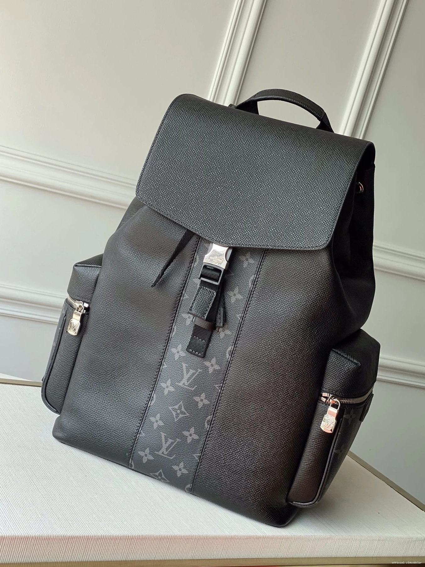 Official oldcobbler VUITTON OUTDOOR BACKPACK LOUIS 0711